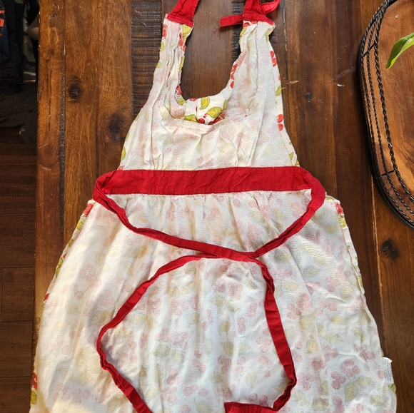 Cotton Apron Cherry Print - Picture 7 of 8